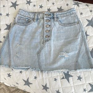 WE THE FREE (free people)Blue A-Line Mini Skirt Casual.New conditions 
Worn once